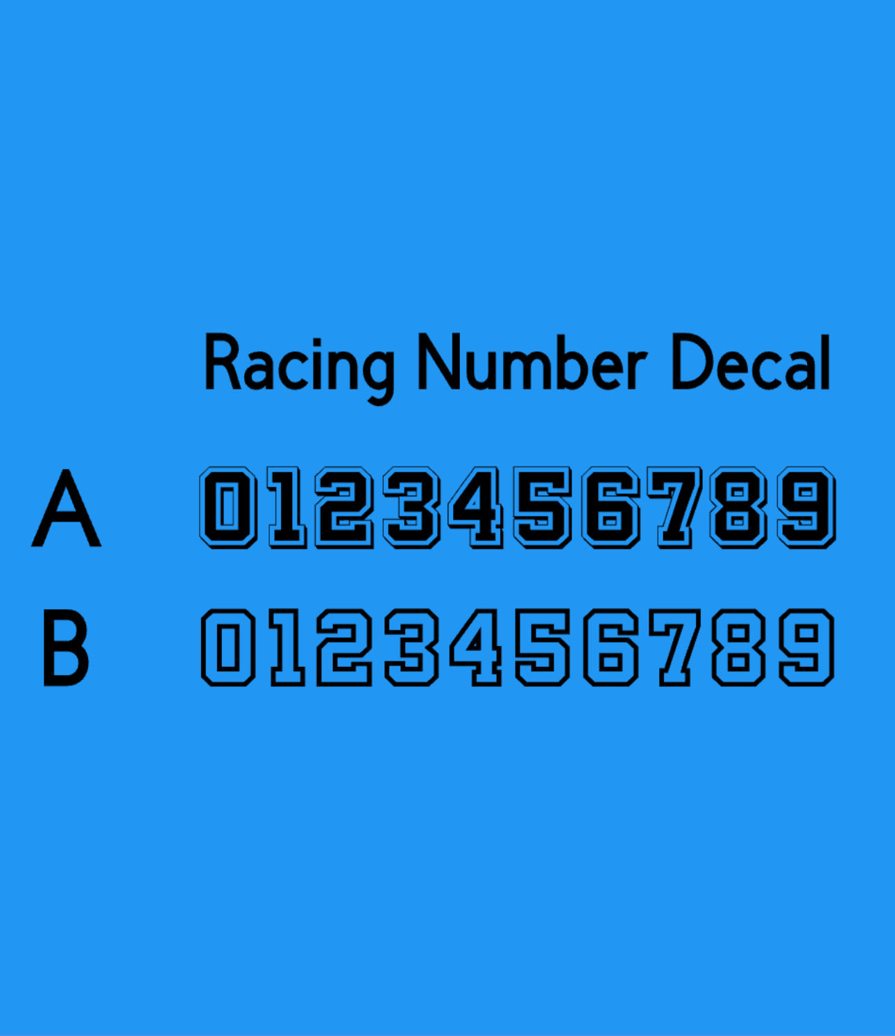 Schwarzer Racing Decal Sticker, Motorsport Aufkleber, Motorrad Racing Design, Clubstyle Chopper Sticker, Custom Bike Aufkleber, Motorrad Zubehör, Offroad, Motocross, Street Racing, Motorsport Enthusiasten, langlebiger Vinyl Sticker mit Transferfolie, Racing Nummern Sticker in verschiedenen Größen, perfekt für Helm, Tank, Heck, Bike Deko, Racing Team Sticker, Motorsport Fanartikel, hochwertiger Motorrad Aufkleber personalisiert