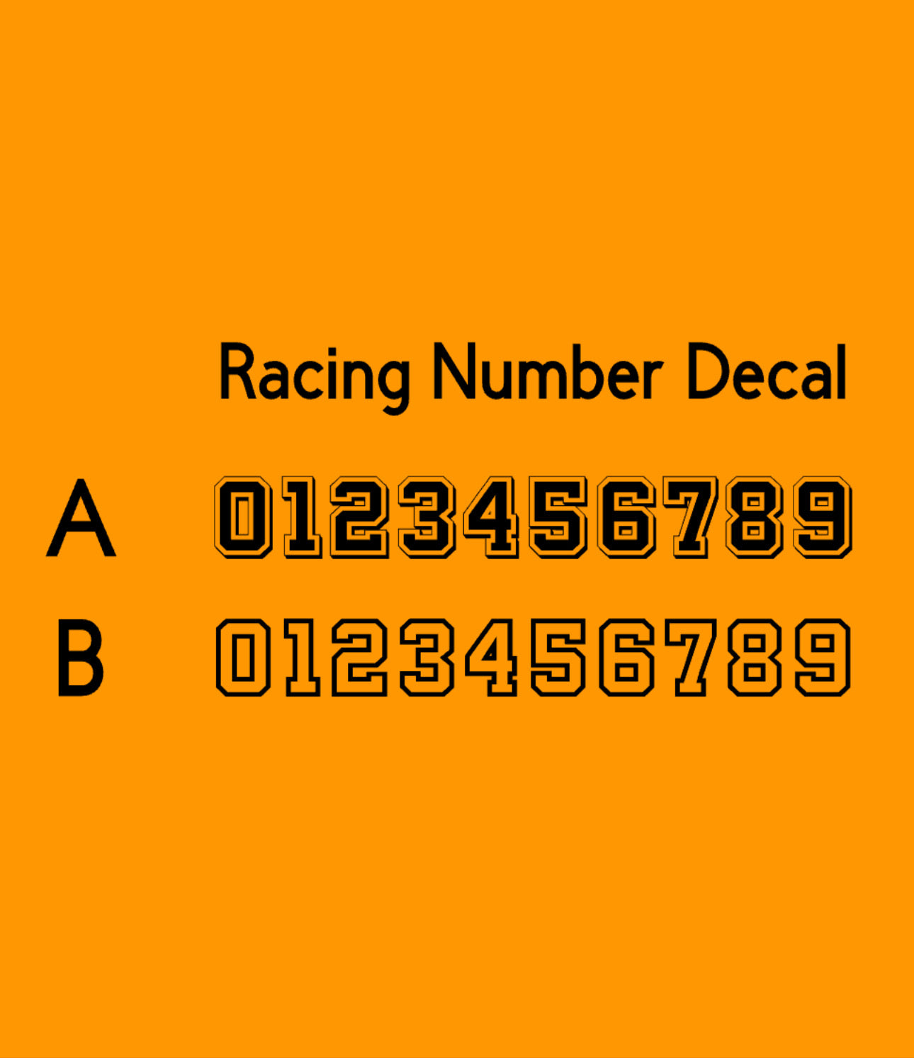 Schwarzer Racing Decal Sticker, Motorsport Aufkleber, Motorrad Racing Design, Clubstyle Chopper Sticker, Custom Bike Aufkleber, Motorrad Zubehör, Offroad, Motocross, Street Racing, Motorsport Enthusiasten, langlebiger Vinyl Sticker mit Transferfolie, Racing Nummern Sticker in verschiedenen Größen, perfekt für Helm, Tank, Heck, Bike Deko, Racing Team Sticker, Motorsport Fanartikel, hochwertiger Motorrad Aufkleber personalisiert