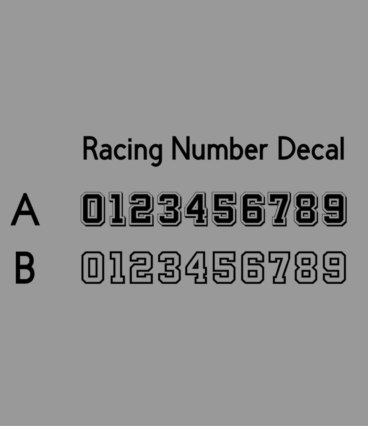 Schwarzer Racing Decal Sticker, Motorsport Aufkleber, Motorrad Racing Design, Clubstyle Chopper Sticker, Custom Bike Aufkleber, Motorrad Zubehör, Offroad, Motocross, Street Racing, Motorsport Enthusiasten, langlebiger Vinyl Sticker mit Transferfolie, Racing Nummern Sticker in verschiedenen Größen, perfekt für Helm, Tank, Heck, Bike Deko, Racing Team Sticker, Motorsport Fanartikel, hochwertiger Motorrad Aufkleber personalisiert