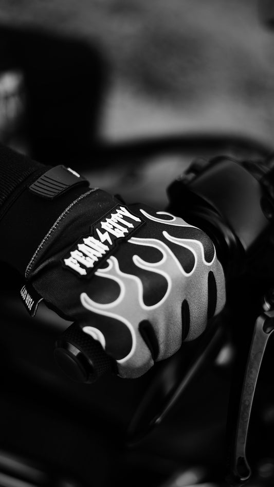 FEAR CITY CS Motorrad Handschuhe – Maximaler Grip & Clubstyle Streetwear für Biker