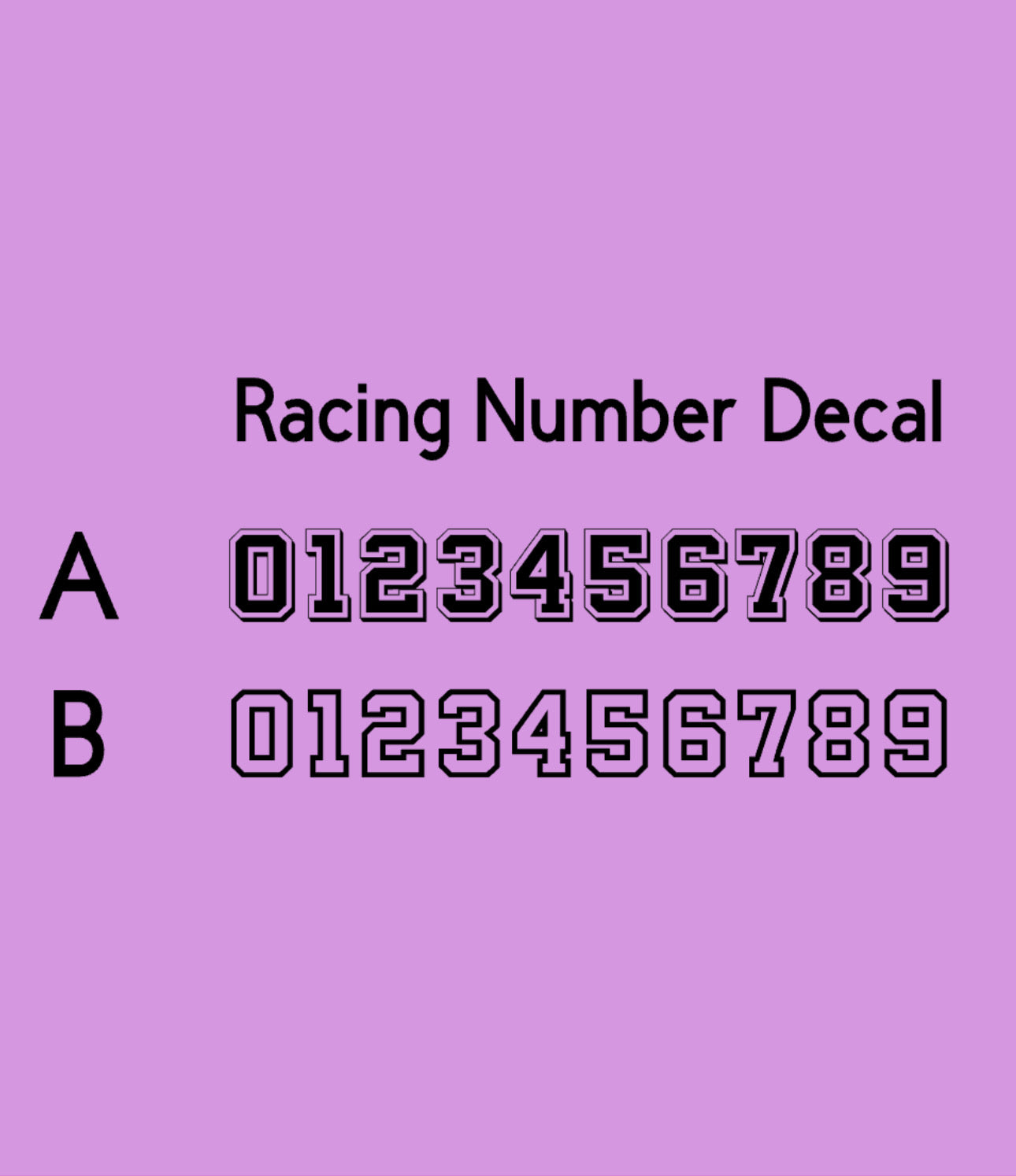 Schwarzer Racing Decal Sticker, Motorsport Aufkleber, Motorrad Racing Design, Clubstyle Chopper Sticker, Custom Bike Aufkleber, Motorrad Zubehör, Offroad, Motocross, Street Racing, Motorsport Enthusiasten, langlebiger Vinyl Sticker mit Transferfolie, Racing Nummern Sticker in verschiedenen Größen, perfekt für Helm, Tank, Heck, Bike Deko, Racing Team Sticker, Motorsport Fanartikel, hochwertiger Motorrad Aufkleber personalisiert