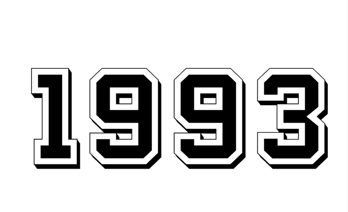 Schwarzer Startnummern Sticker für Motorrad • Clubstyle Racing Aufkleber • Nummer Sticker in 10-25cm • Custom Number Decal