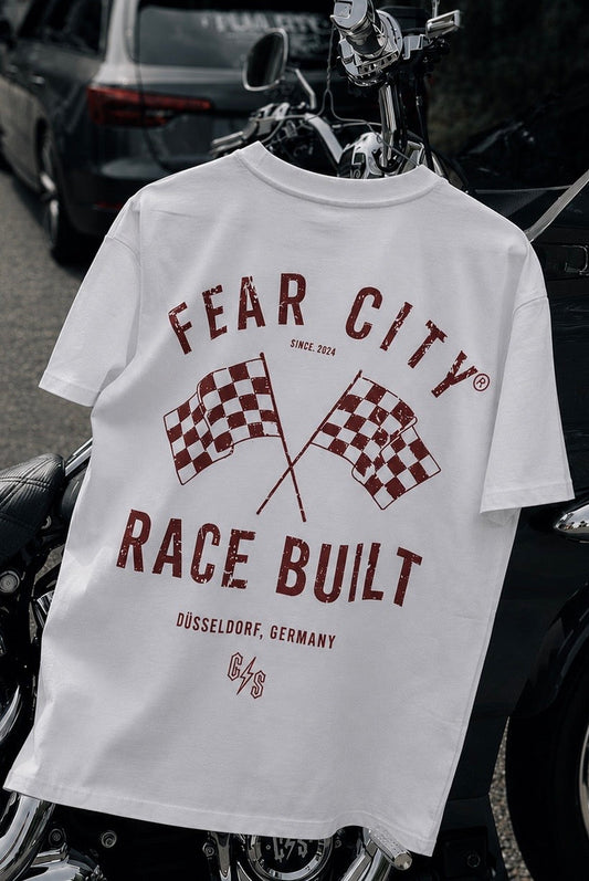 RACE BUILT TEE - RUSTY