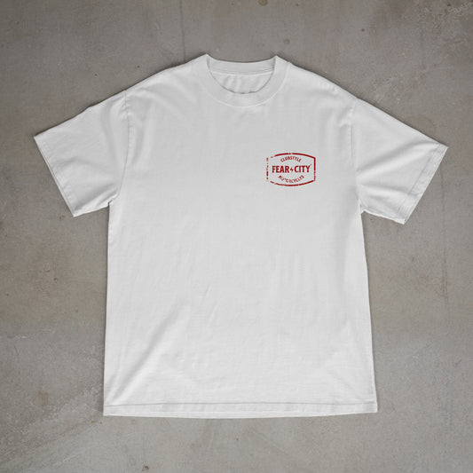 Fear City Cali Love T-Shirt Rusty Red- Biker Streetwear Motorrad Crew