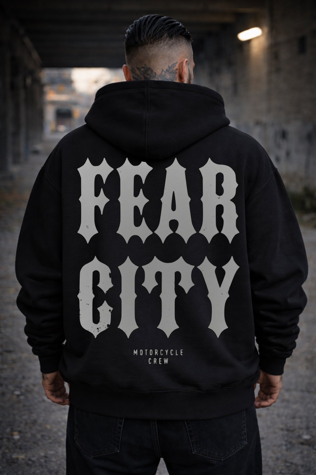 HEAVY TYPO HOODIE