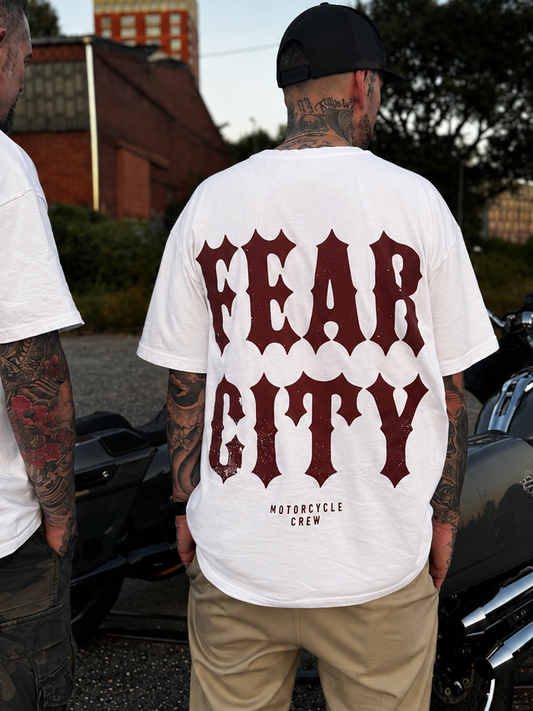 OG FEAR CITY TEE - RUSTY