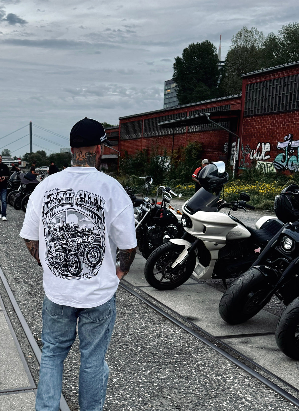 FEAR RIDE TEE – Clubstyle Motorrad T-Shirt | Fear City
