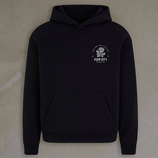 WHITE ROSE HOODIE