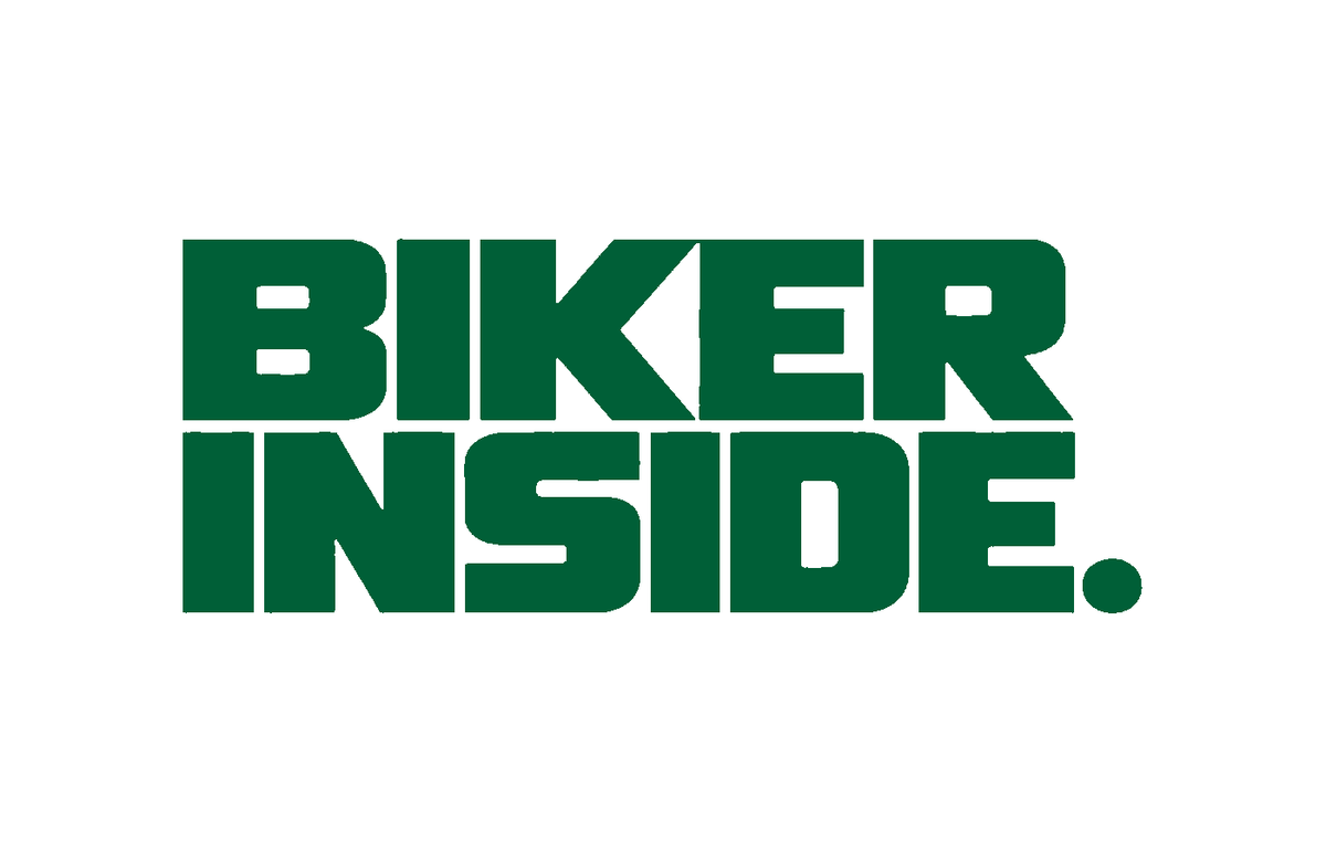 BIKER INSIDE Clubstyle Sticker in Dunkelgrün – Fear City