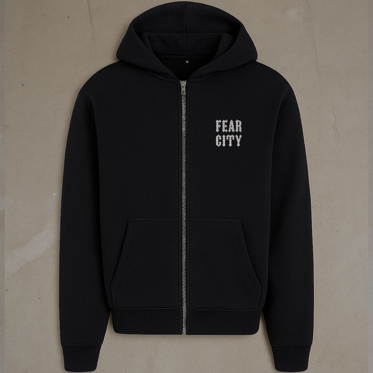 HEAVY TYPO ZIP