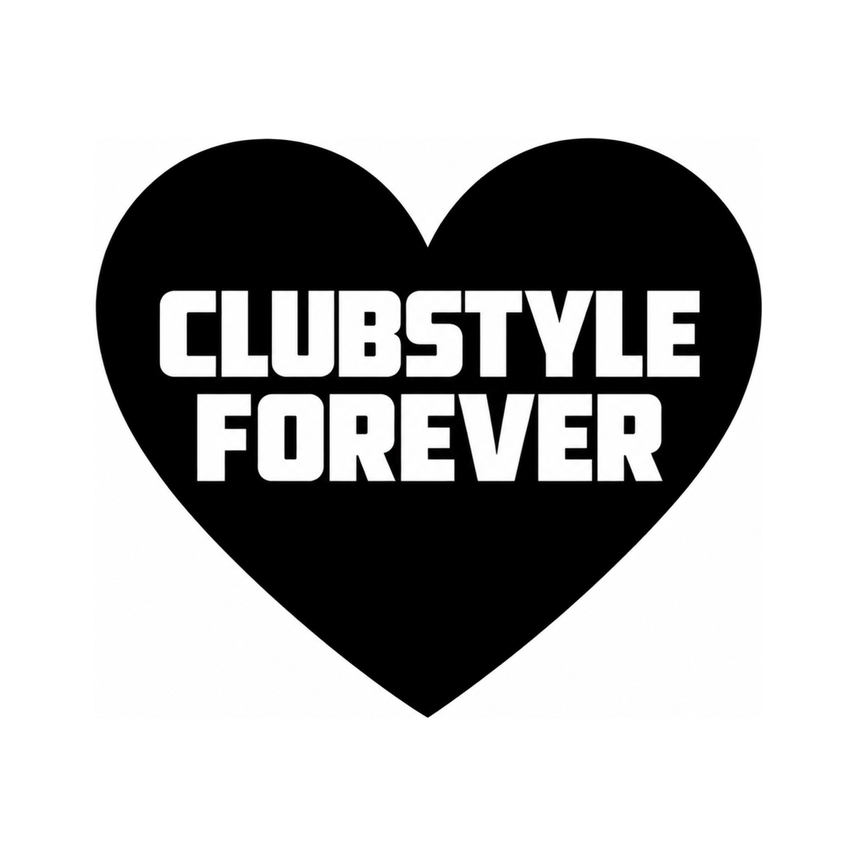 CLUBSTYLE FOREVER – Motorrad Sticker | Fear City