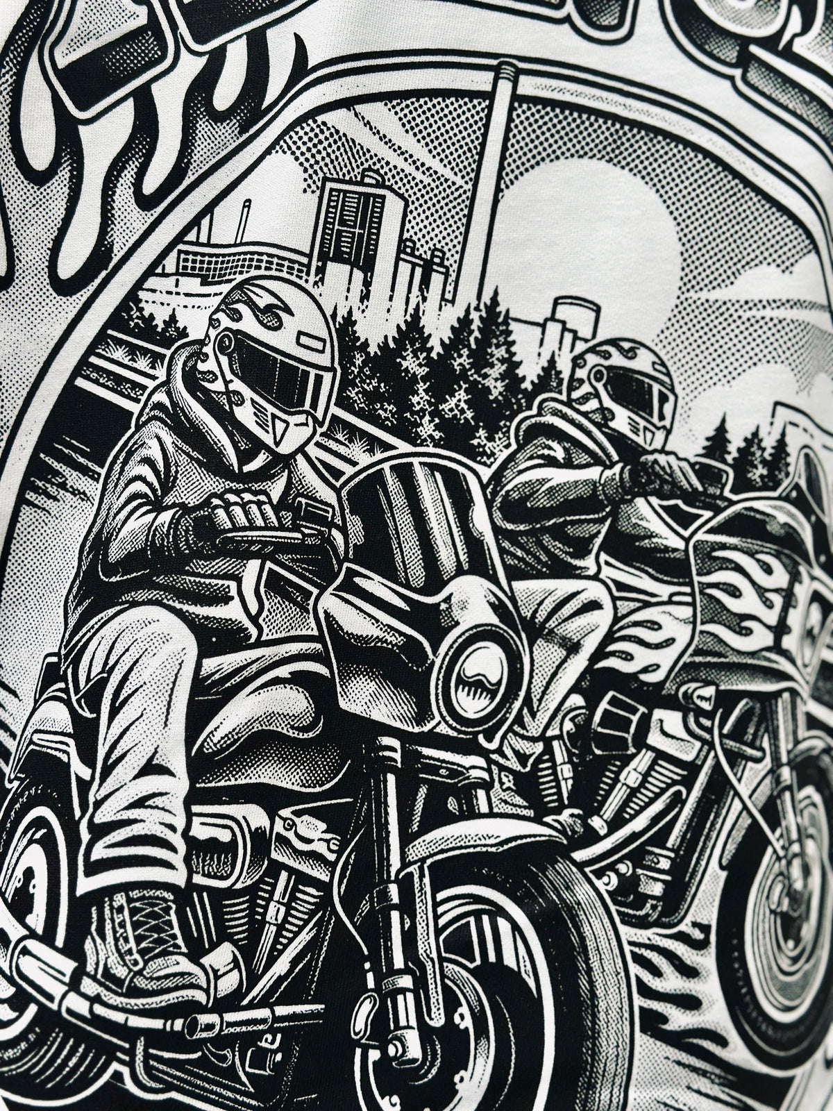 FEAR RIDE TEE – Clubstyle Motorrad T-Shirt | Fear City