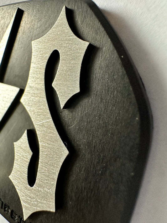 C⚡️S Dash Cover – CNC Black Edition Diamond Cut