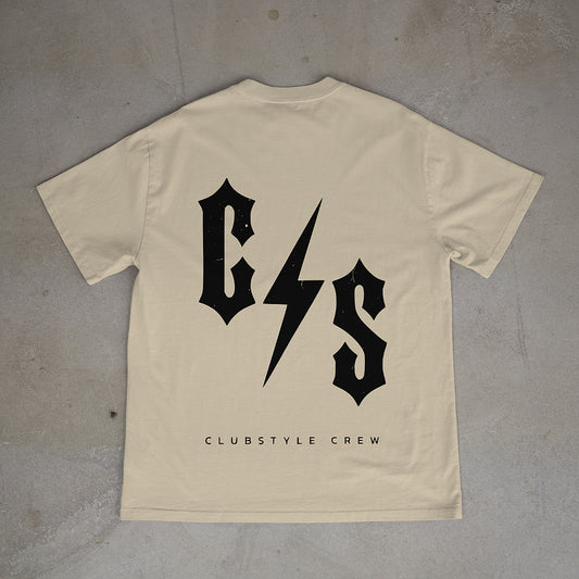 OG C⚡️S® CLUBSTYLE Oversized T-Shirt Desert Storm