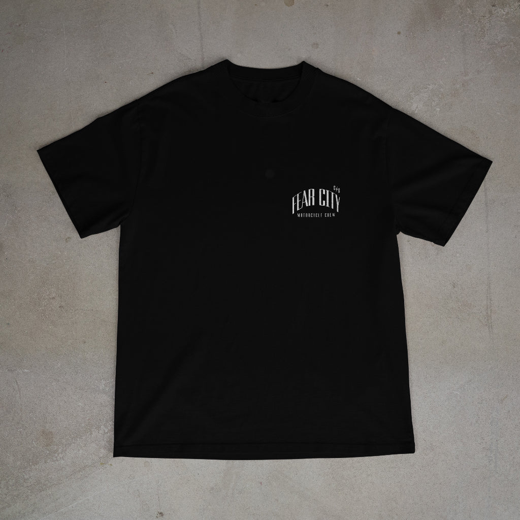 FEAR⚡️CITY® Oversized T-Shirt Fear Black