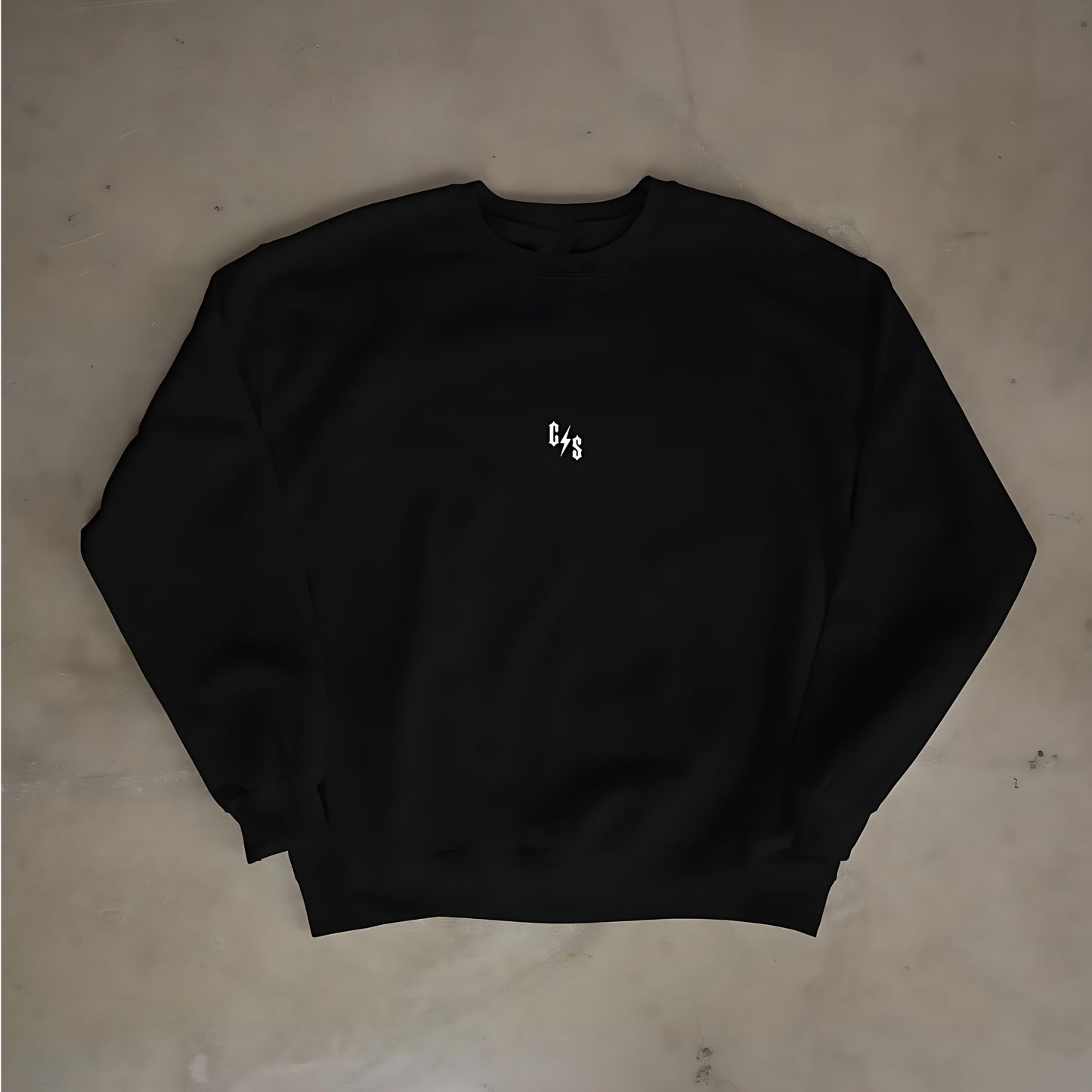 OG C⚡️S® CLUBSTYLE Crewneck Fear Black