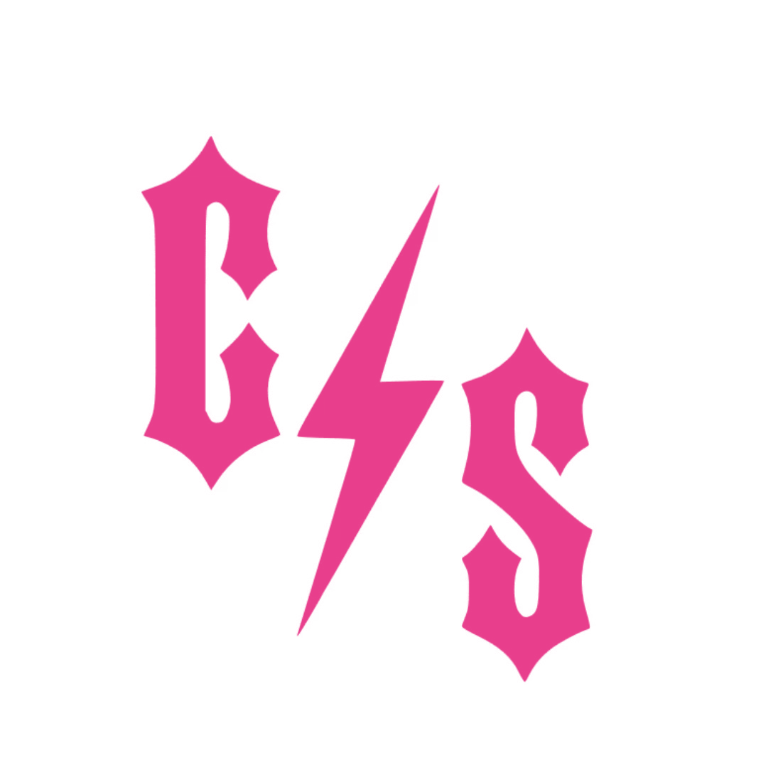 CS CLUBSTYLE Motorrad Sticker Pink – Clubstyle Biker Aufkleber für Motorrad, Chopper, Helm und Custom Bike | Fear City