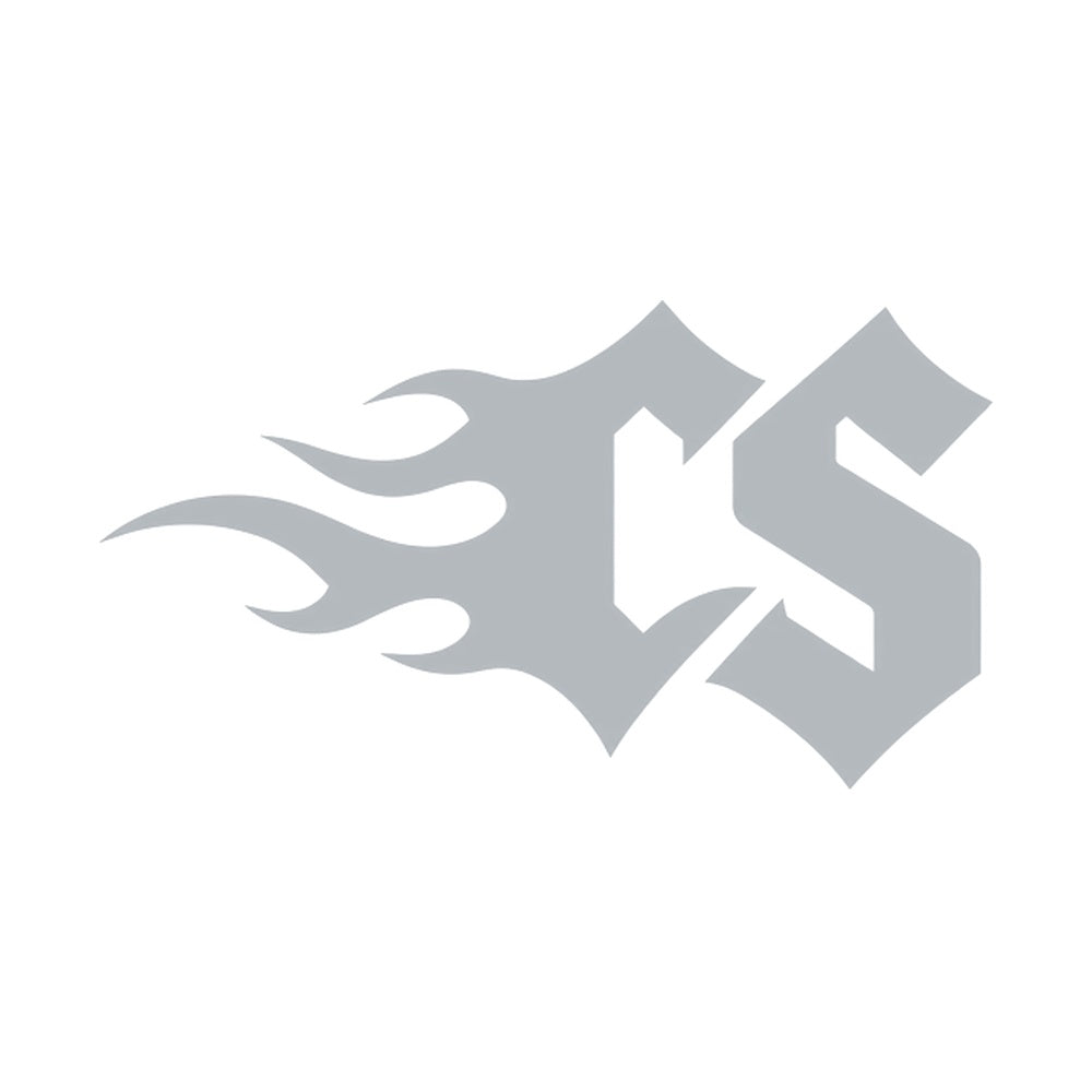 CS Flames Sticker in Silber – Fear City