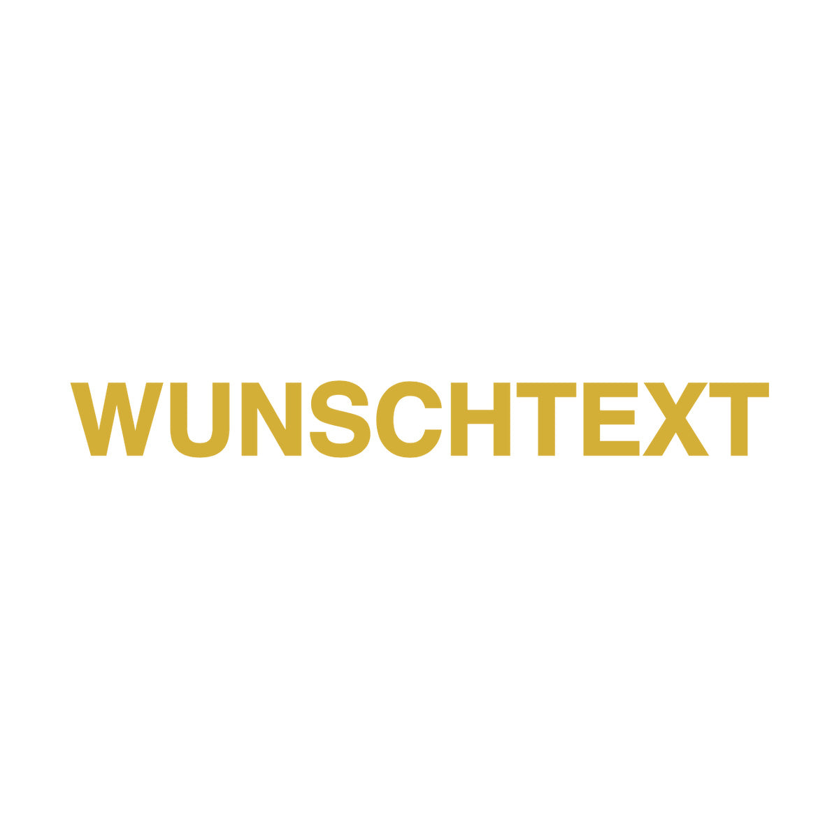 CUSTOM TEXT Font 2 Gold – personalisierter Motorrad Sticker für Custom Bike und Garage | Fear City