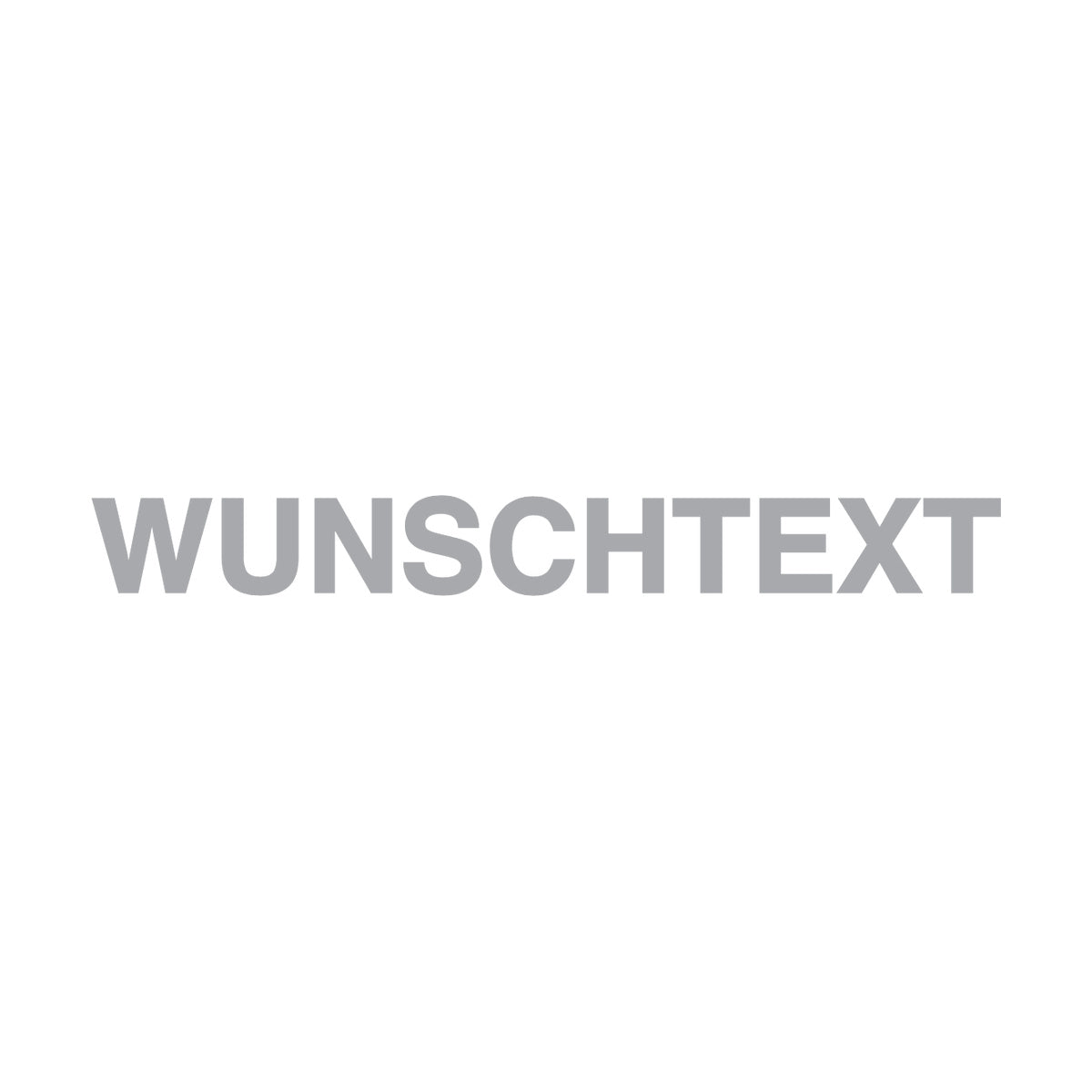 CUSTOM TEXT Font 2 Silber – personalisierter Biker Sticker für Motorrad, Helm und Garage | Fear City