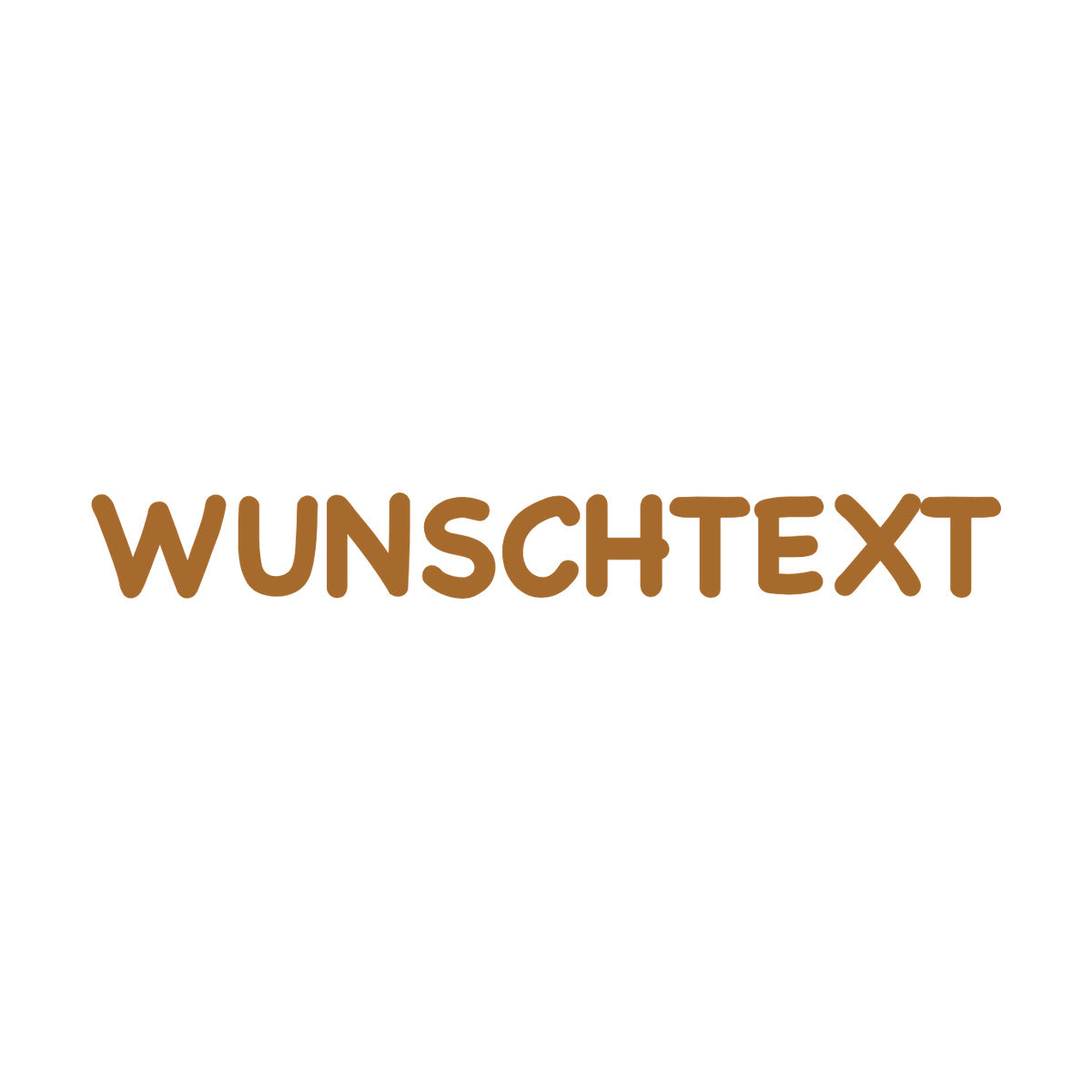 CUSTOM TEXT Font 3 Bronze – personalisierter Motorrad Aufkleber für Chopper und Cruiser | Fear City