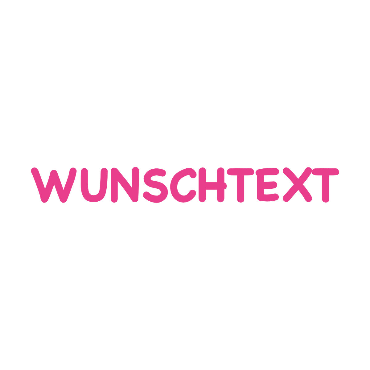 CUSTOM TEXT Font 3 Pink – personalisierter Biker Sticker für Motorrad und Helm | Fear City
